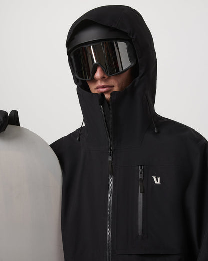 Taika Snow Shell Men's Black Ski/Board Jacket for Winter | Vuori discount