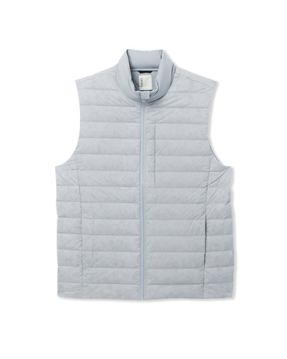 Steadfast Insulated Vest Men's Sea Fog Vest | Vuori outlet
