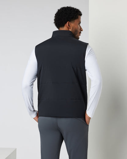 Echo Insulated Vest 2.0 Men's Black Vest | Vuori onsale