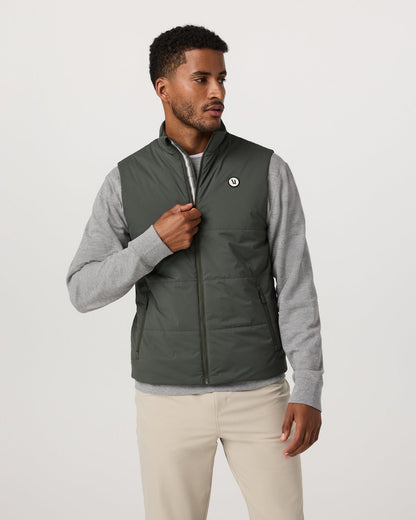 Echo Insulated Vest 2.0 Men's River Rock Vest | Vuori for sale