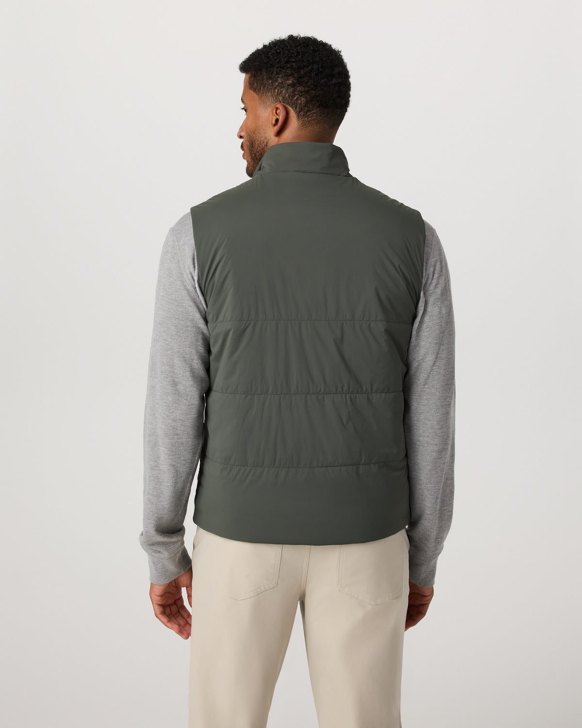 Echo Insulated Vest 2.0 Men's River Rock Vest | Vuori for sale