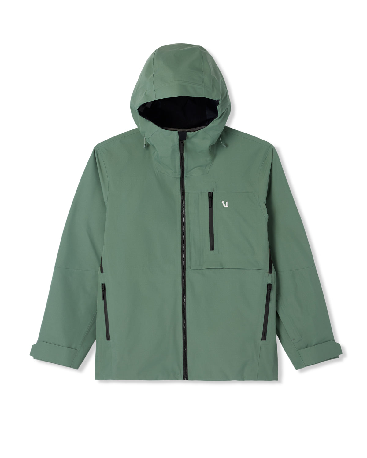 Taika Snow Shell Men's Sea Pine Ski/Board Jacket | Vuori online