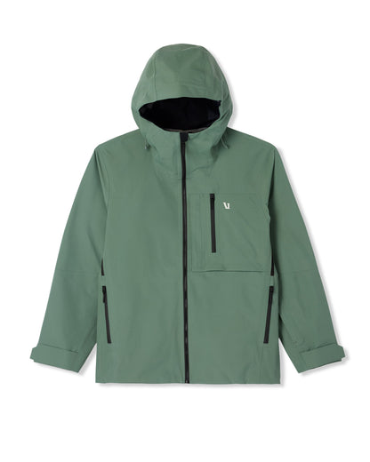 Taika Snow Shell Men's Sea Pine Ski/Board Jacket | Vuori online