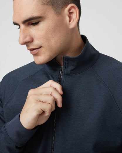 Coronado Novelty Full Zip Men's Midnight Jacket | Vuori discount