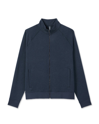 Coronado Novelty Full Zip Men's Midnight Jacket | Vuori discount