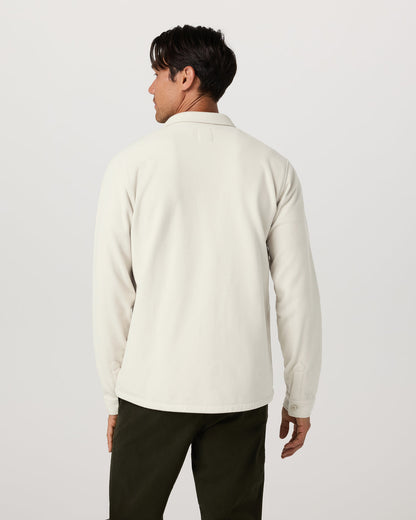 Aspen Shirt Jacket Men's Mushroom Fleece Shirt Jacket | Vuori sale