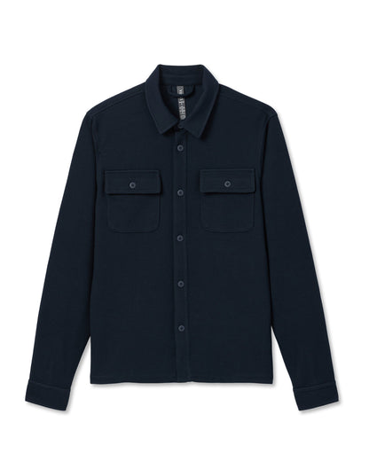 Waffle Shirt Jacket Ink | Vuori for sale