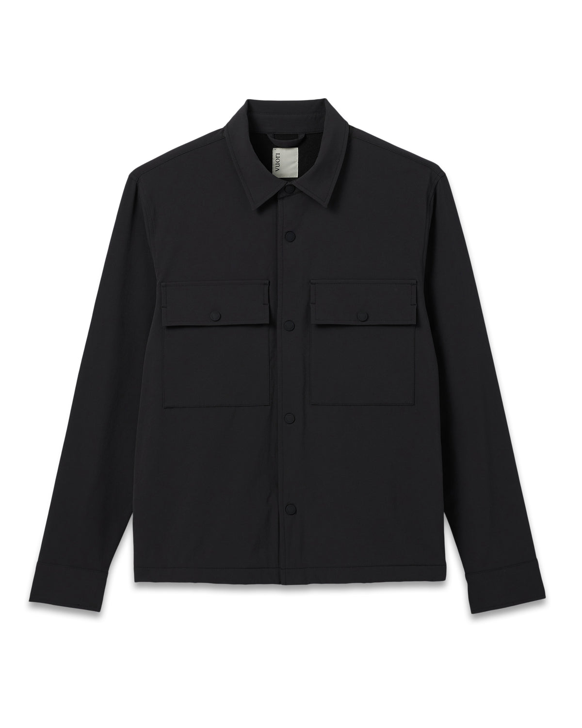 Lawson Tech Shirt Jacket Black | Vuori sale