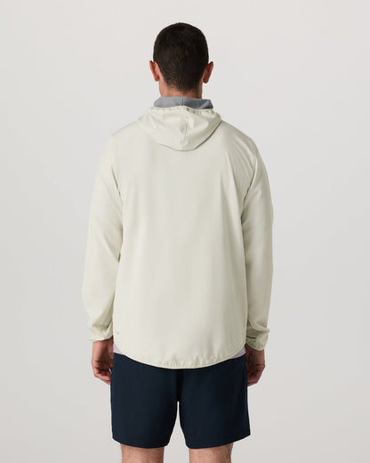 Outdoor Trainer Shell Men's Winter Grey Hooded Jacket | Vuori outlet