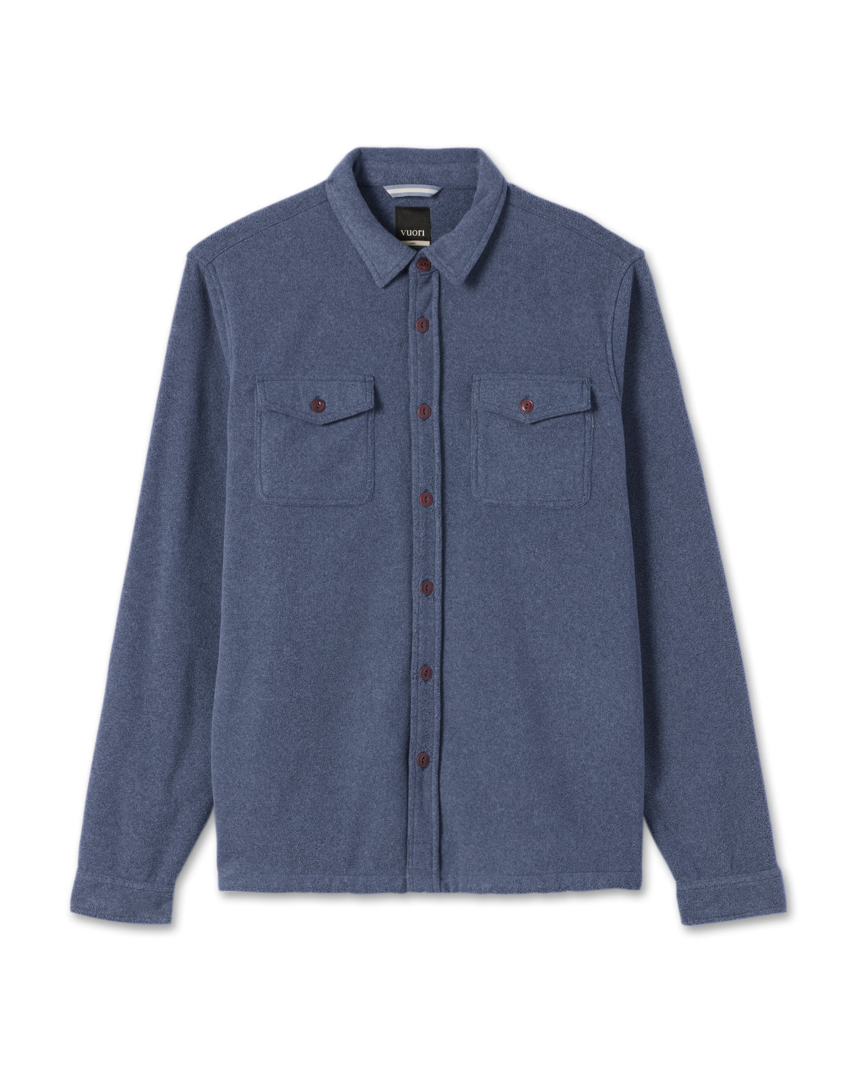 Aspen Shirt Jacket Azure Heather | Vuori shop
