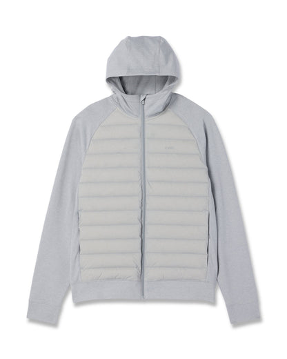 Steadfast Insulated Hybrid Men's Sea Fog Jacket | Vuori discount