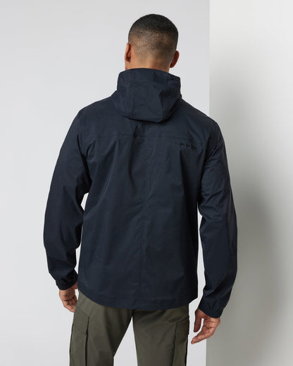 Rainstorm Packable Jacket Men's Black Rain Jacket | Vuori shop