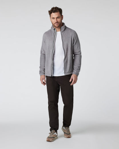 Fairfield Full Zip Jacket Shiitake Fleece Jacket | Vuori onsale