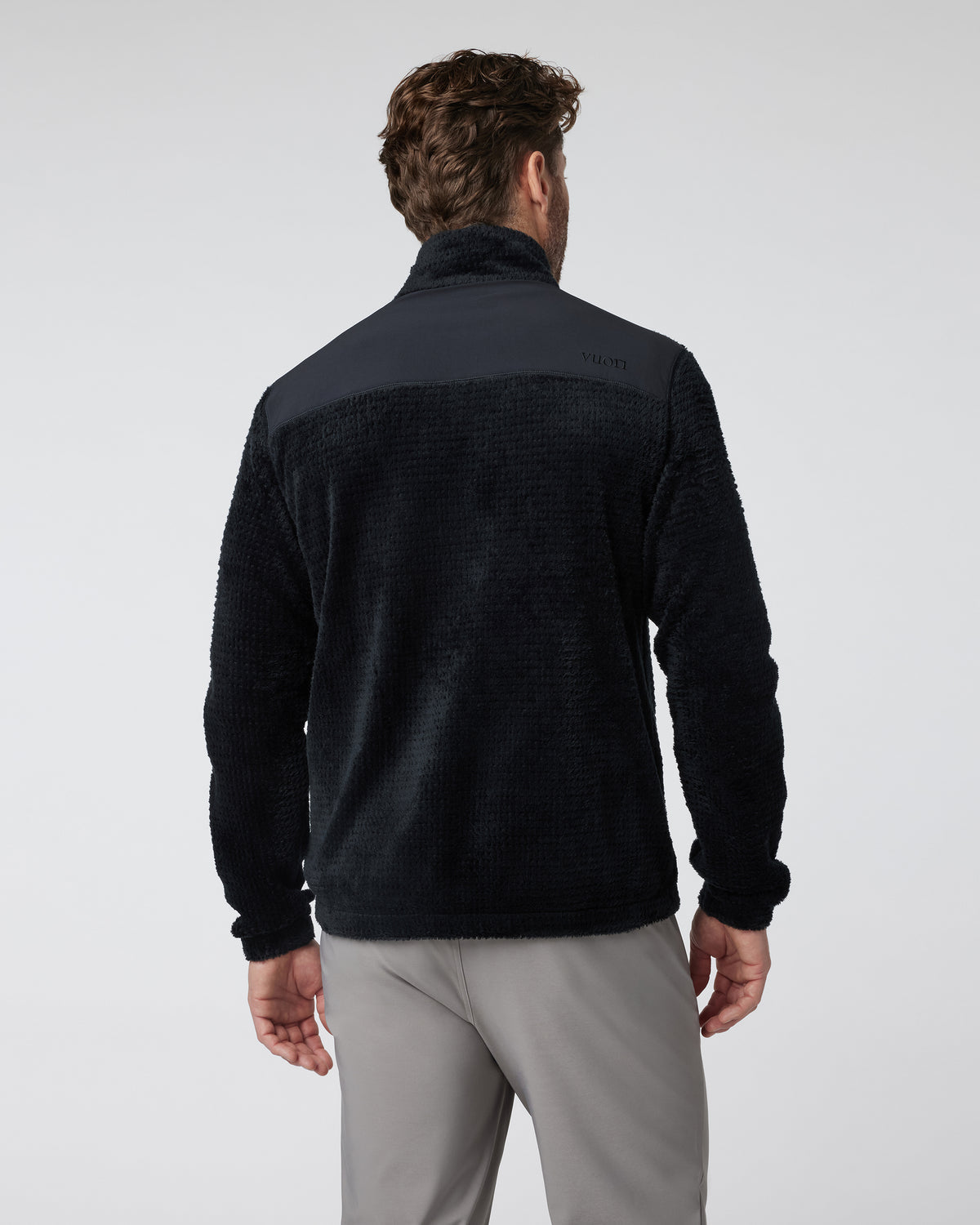 Fairfield Full Zip Jacket Men's Black Fleece Jacket | Vuori online