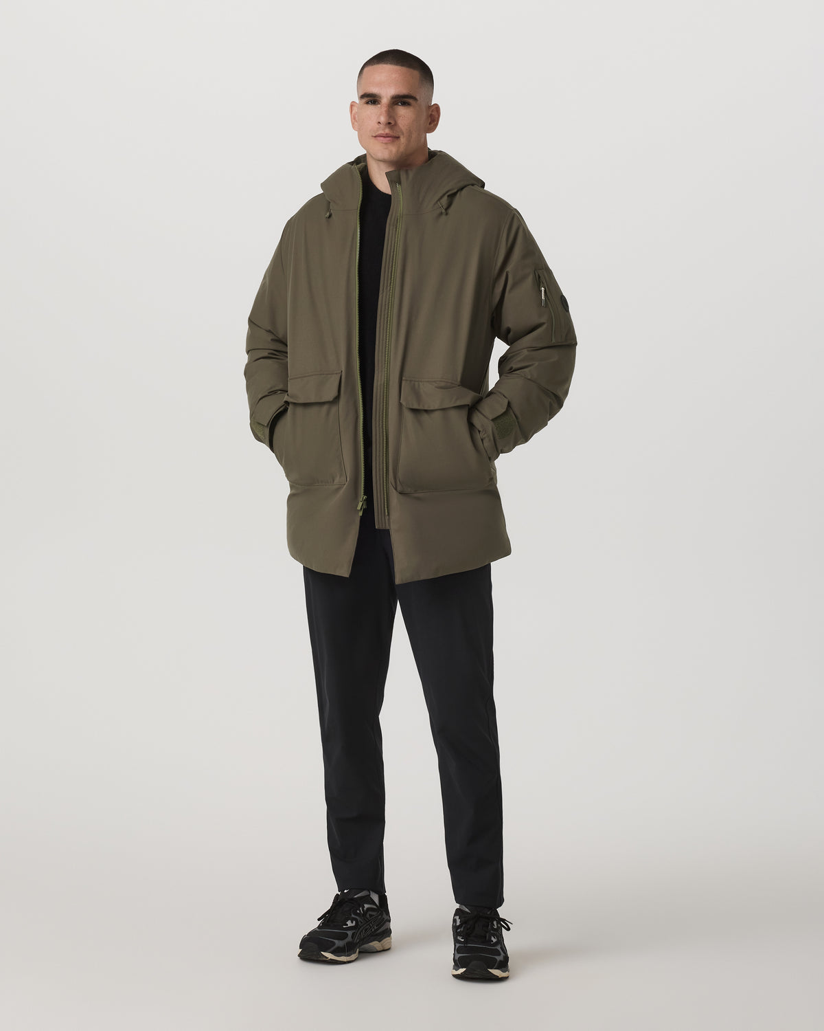 Bering Down Parka Warm Men's Oregano Jacket | Vuori discount