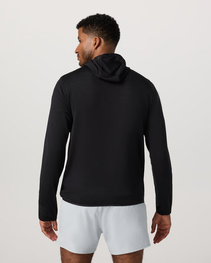 Powergrid Full Zip Jacket 2.0 Men's Black Fleece Jacket | Vuori sale