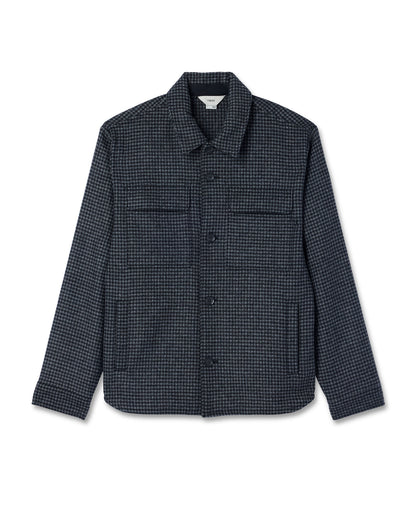 Ridge Natural Shirt Jacket Men's Grey Button-Up Jacket | Vuori onsale