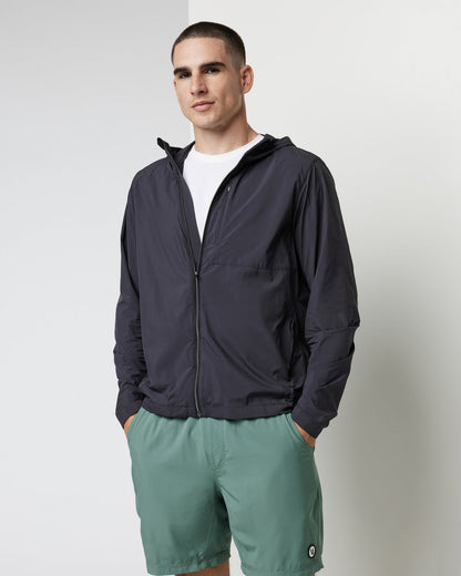 Ronan Packable Jacket Black Water Repellent Jacket | Vuori for sale