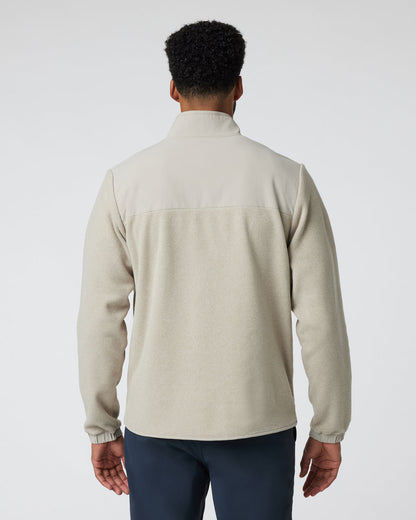 Aspen Full Zip Jacket Toast Fleece Jacket | Vuori discount