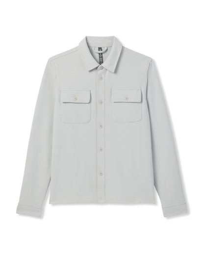 Waffle Shirt Jacket Salt | Vuori outlet