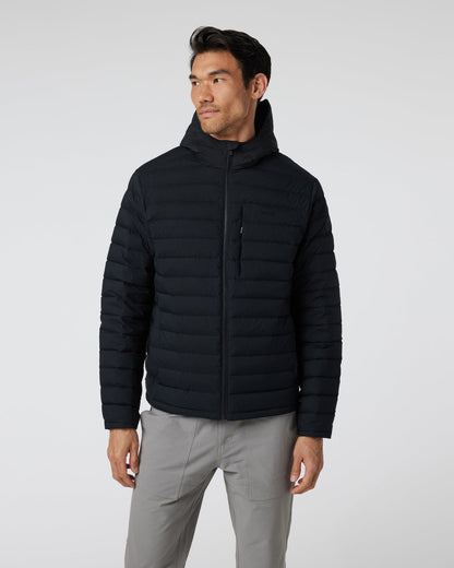 Steadfast Full Zip Hooded Jacket Black | Vuori sale