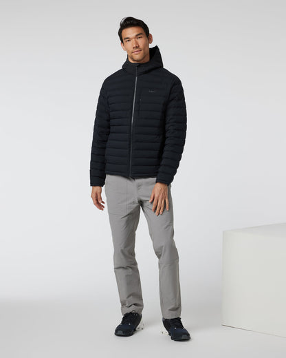 Steadfast Full Zip Hooded Jacket Black | Vuori sale