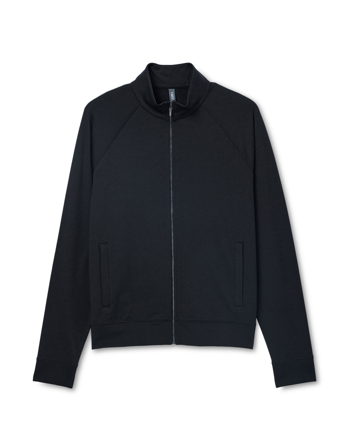 Coronado Novelty Full Zip Men's Black Heather Jacket | Vuori onsale