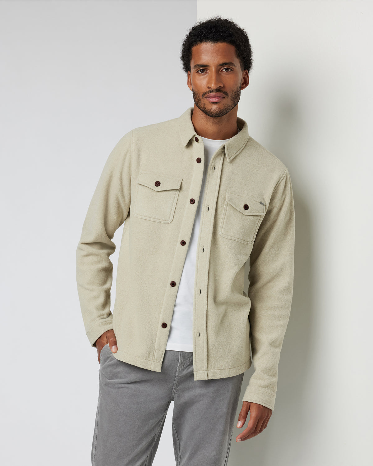 Aspen Shirt Jacket Winter Pear Jacket | Vuori for sale