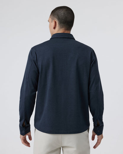 Coronado Shirt Jacket Midnight Heather | Vuori online