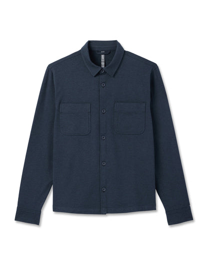 Coronado Shirt Jacket Midnight Heather | Vuori online