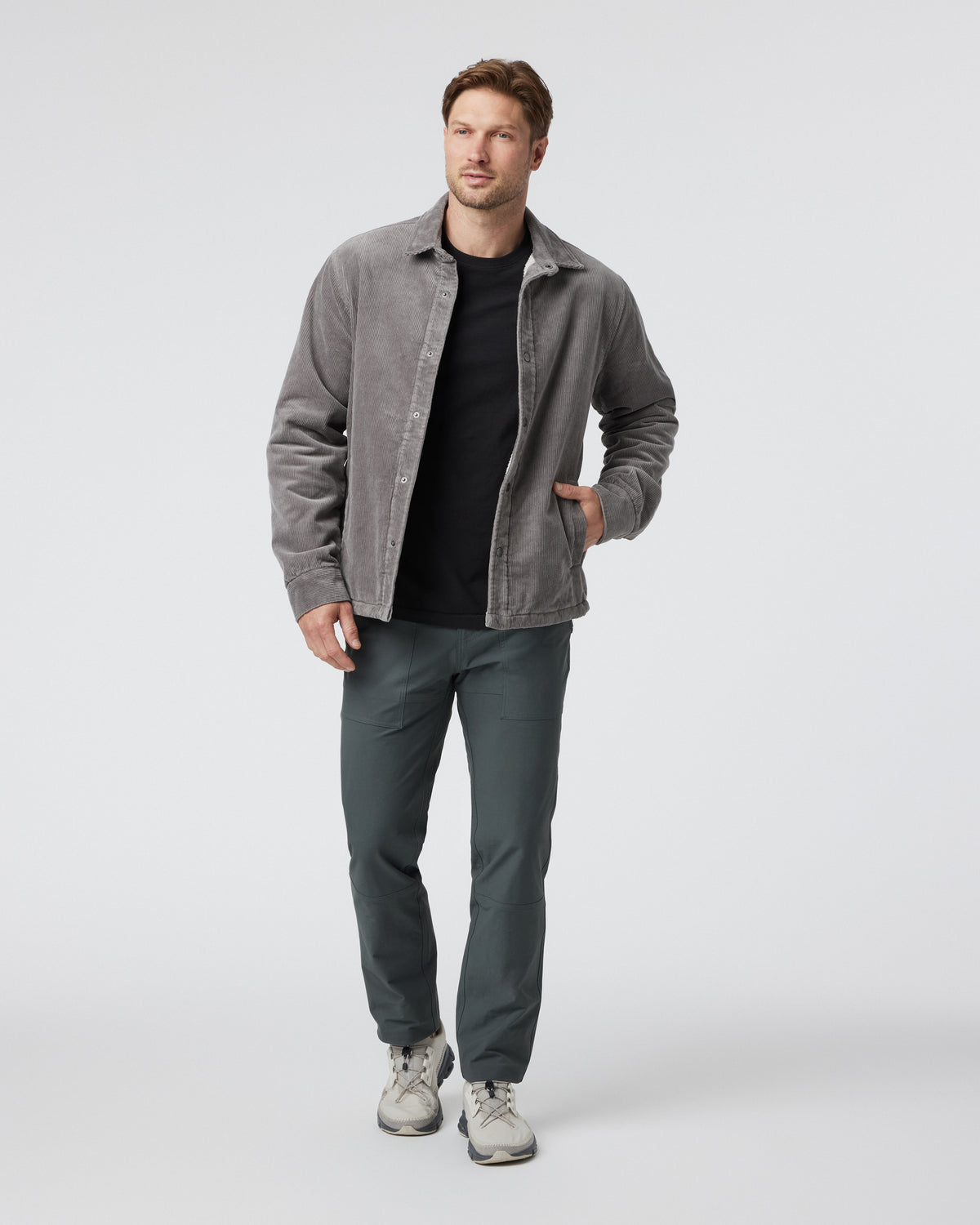 Vuori Cord Jacket Men's Shiitake Corduroy Jacket | Vuori discount