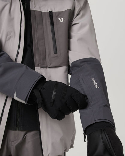 Taika Snow Shell Men's Amethyst Grey Ski/Board Jacket | Vuori shop