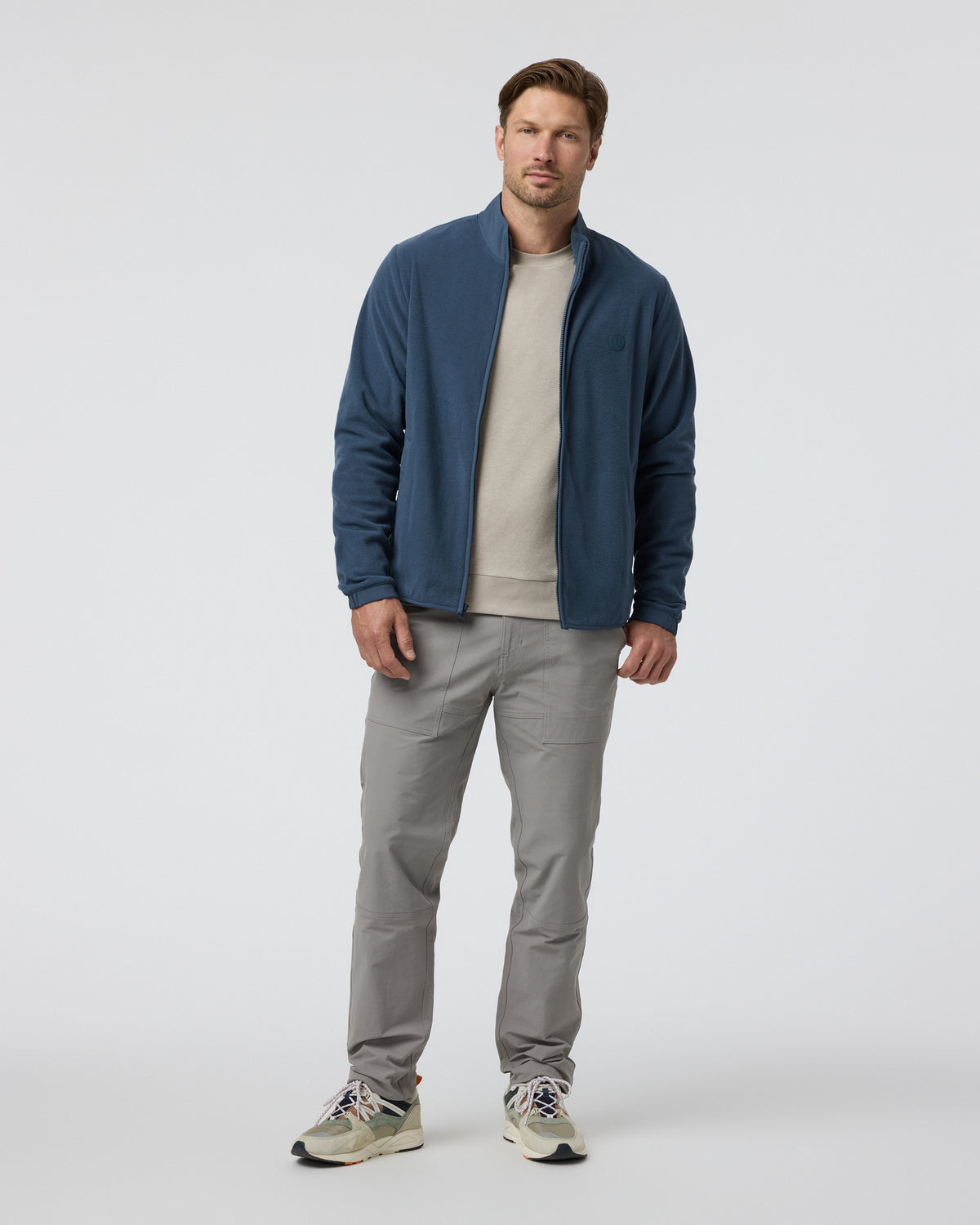 Aspen Full Zip Jacket Pacific Fleece Jacket | Vuori for sale