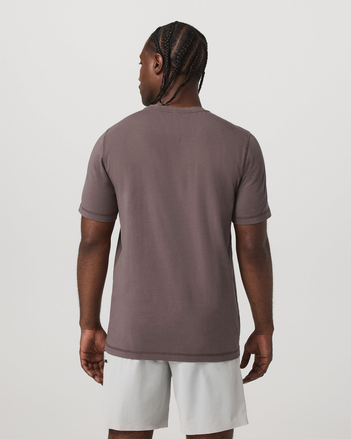 Tuvalu Tee Men's Cotton Short Sleeve T-Shirt in Timber | Vuori online