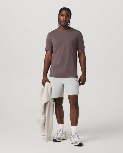 Tuvalu Tee Men's Cotton Short Sleeve T-Shirt in Timber | Vuori online