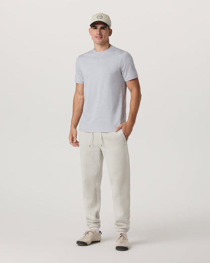 Short Sleeve Ponto Performance Tee Platinum Heather | Vuori sale