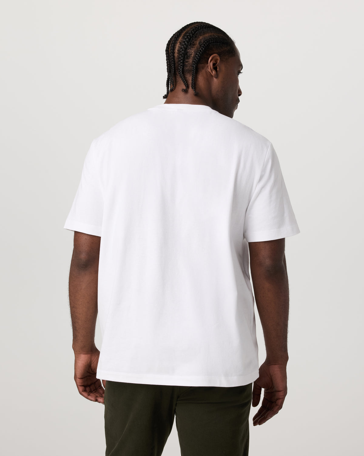 Short Sleeve Heavyweight Cotton Tee Men's White T-Shirt | Vuori onsale