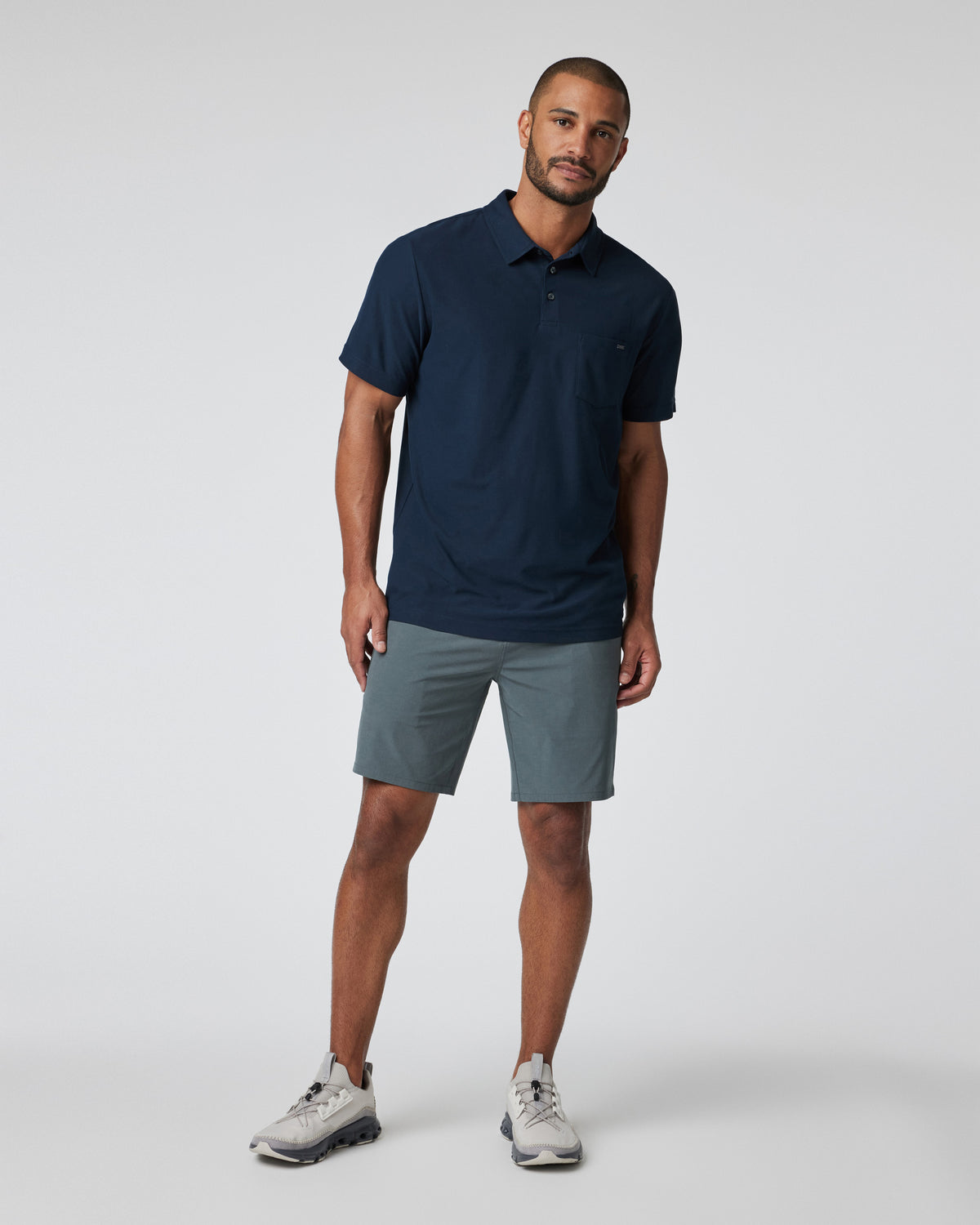 Ace Polo Men's Ink Performance Polo | Vuori shop