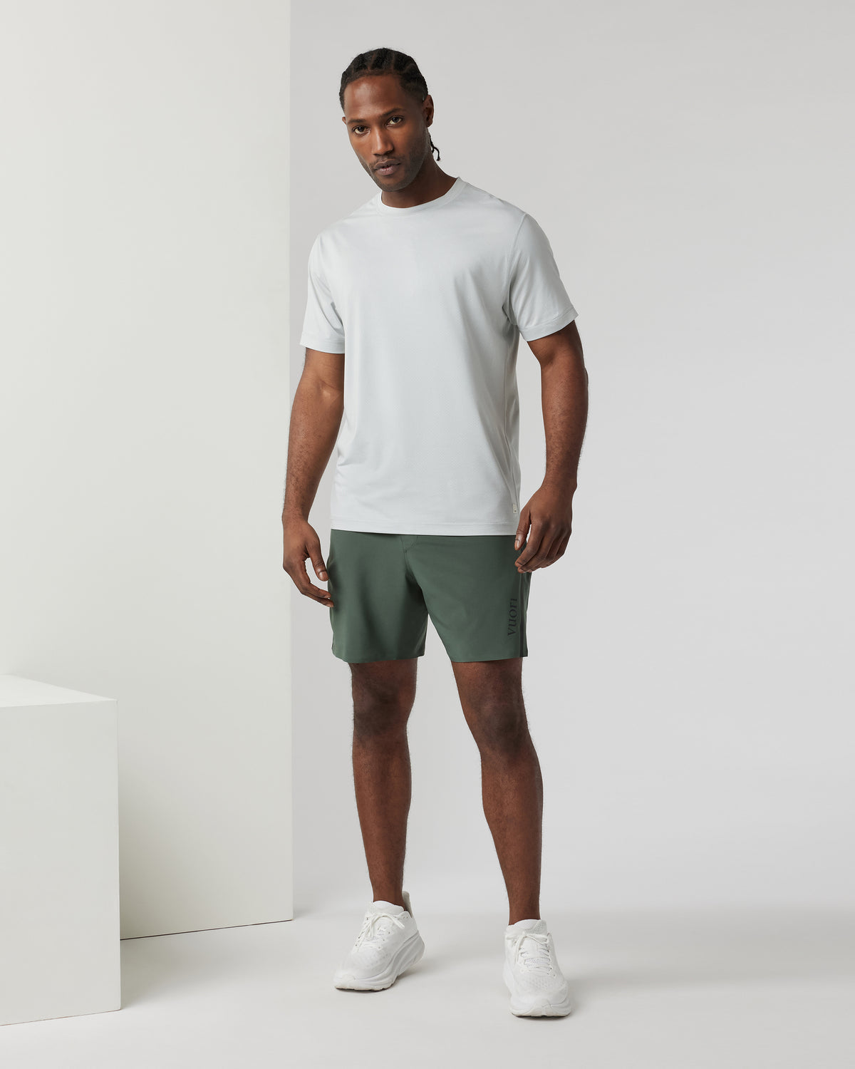 Tradewind Performance Tee 2.0 Sky Grey Heather | Vuori outlet