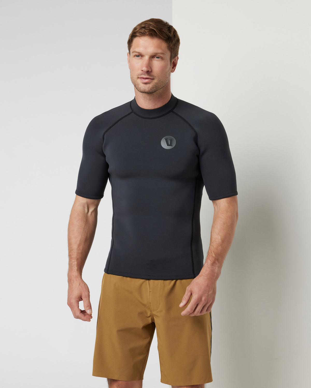 Short Sleeve Yulex Wetsuit Top Washed Black | Vuori discount
