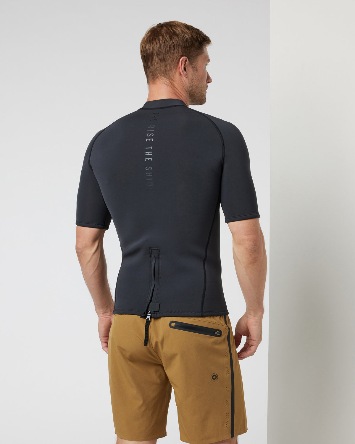 Short Sleeve Yulex Wetsuit Top Washed Black | Vuori discount
