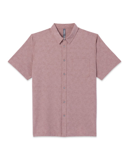 Short Sleeve Bridge Button Down Zion Rose Water Lily | Vuori online