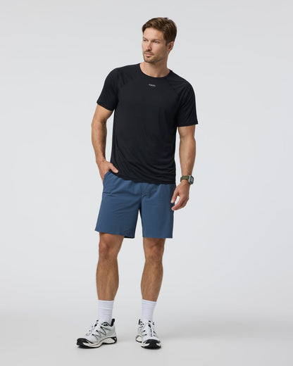 Short Sleeve Precept Tech Tee Black | Vuori outlet