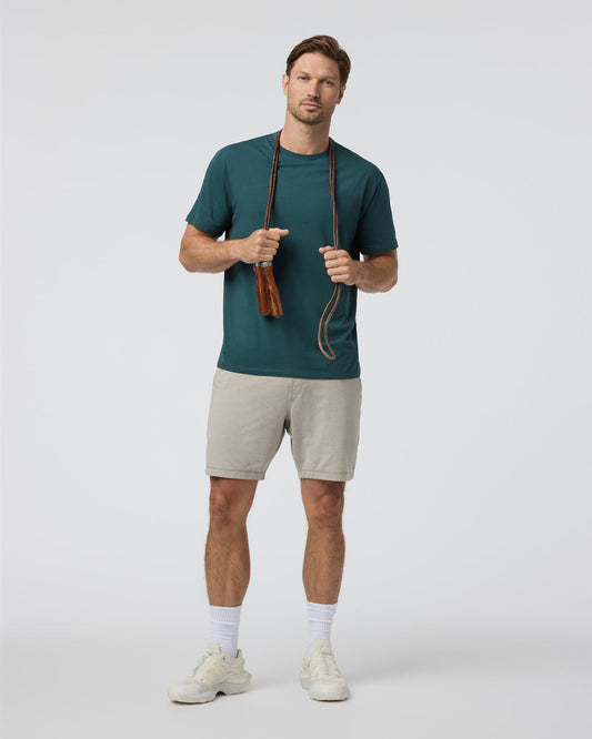 Short Sleeve Feather Tee - Relaxed Fit Deep Sea | Vuori onsale
