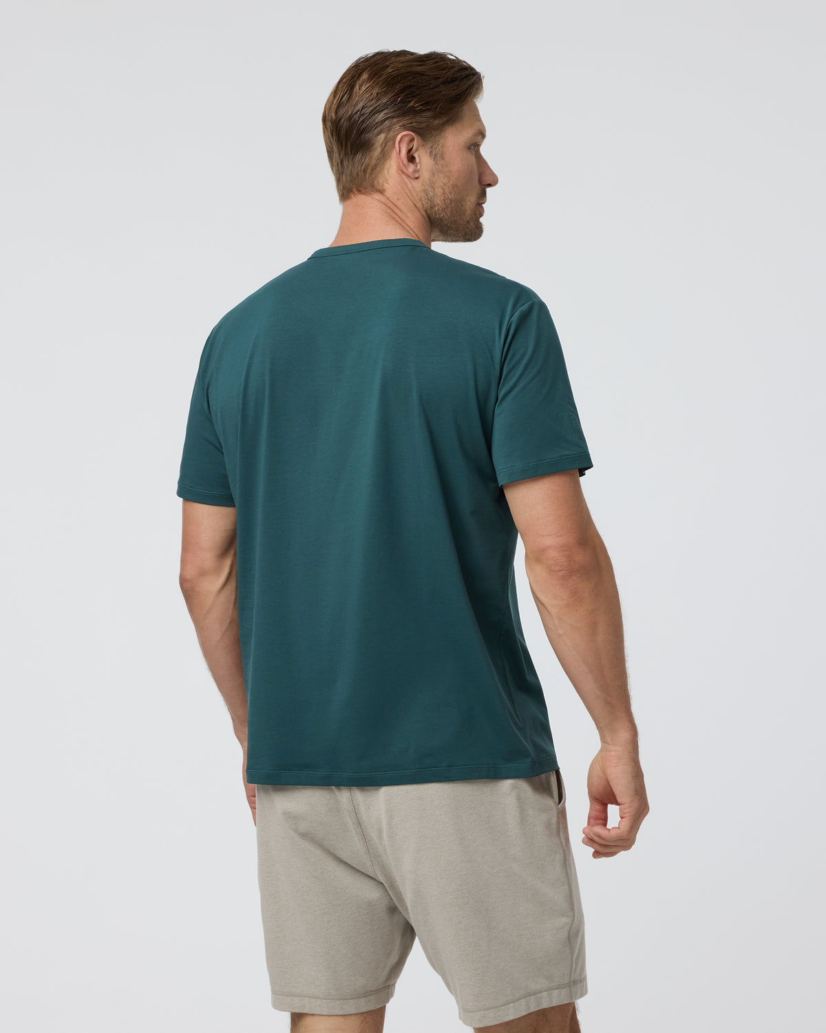 Short Sleeve Feather Tee - Relaxed Fit Deep Sea | Vuori onsale
