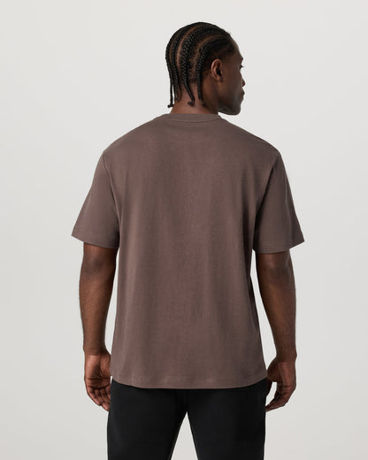 Men's Short Sleeve Heavyweight Cotton Tee Huckleberry | Vuori discount