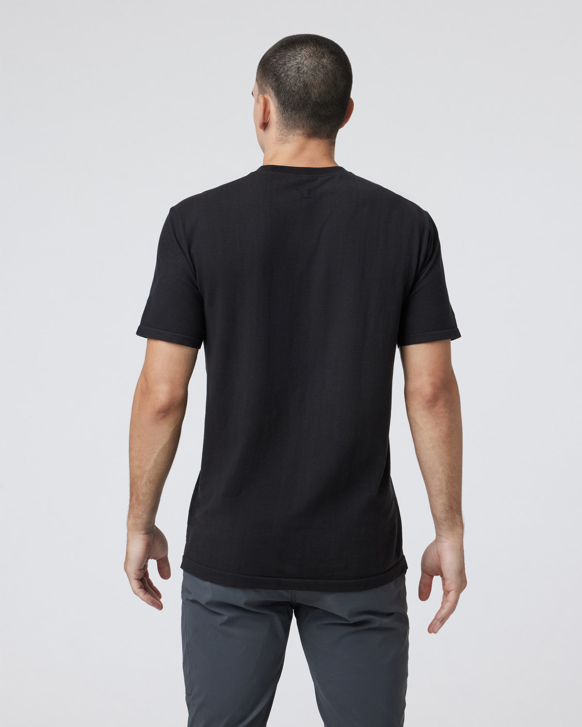 Weston Seamless Tee Men's Black Short Sleeve Tee | Vuori sale