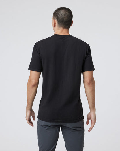 Weston Seamless Tee Men's Black Short Sleeve Tee | Vuori sale