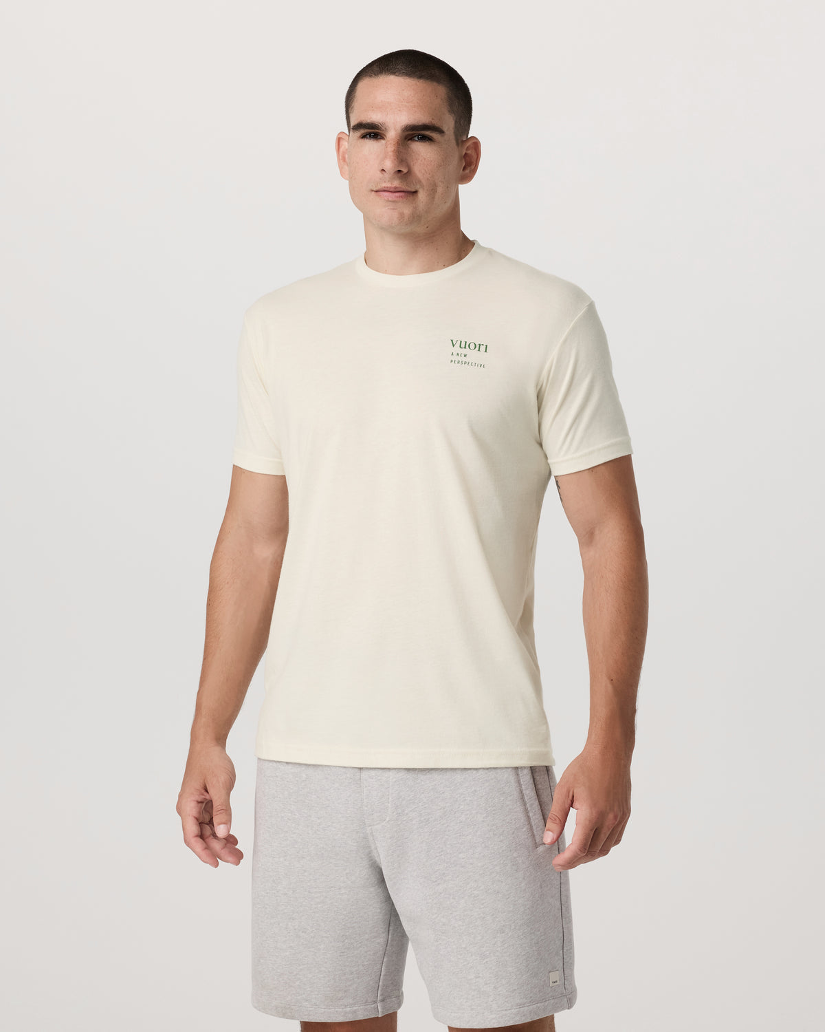 Vortex Tee Men's Natural Performance T-Shirt | Vuori discount