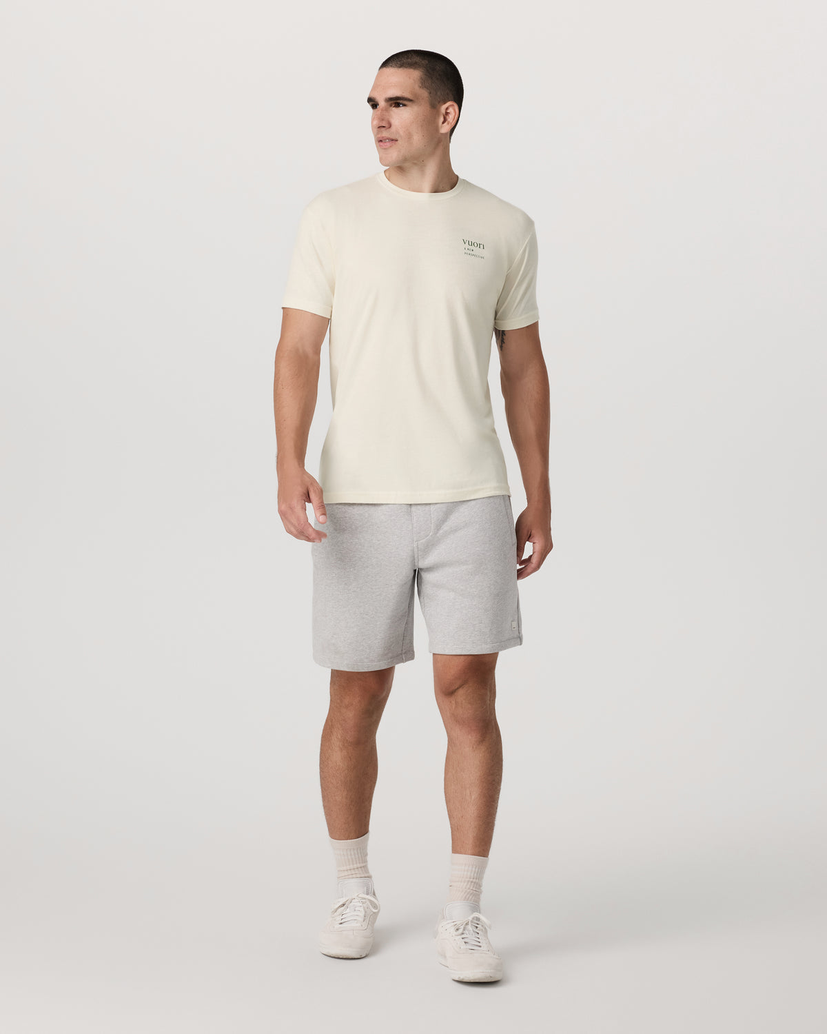 Vortex Tee Men's Natural Performance T-Shirt | Vuori discount